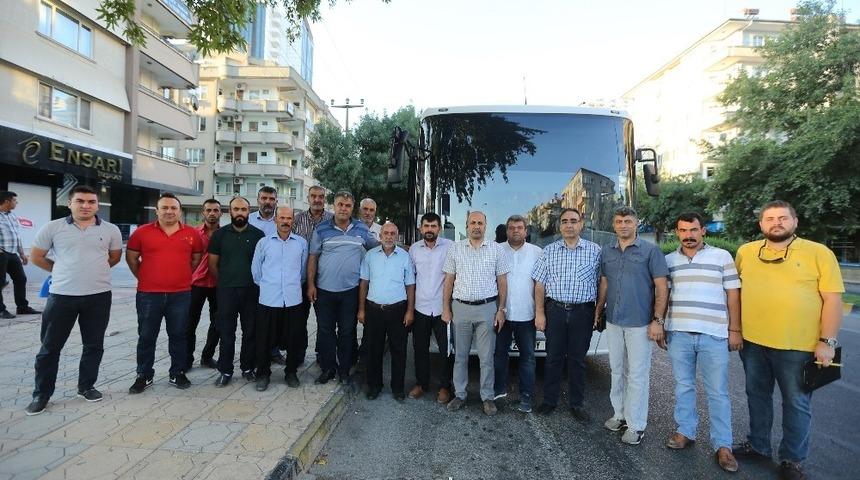 Büyükşehir’den damızlık hayvan seçimi teknik gezisi