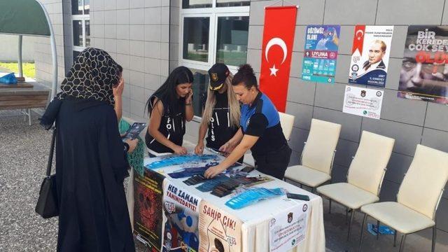 Siirt polisi üniversite öğrencileriyle buluştu