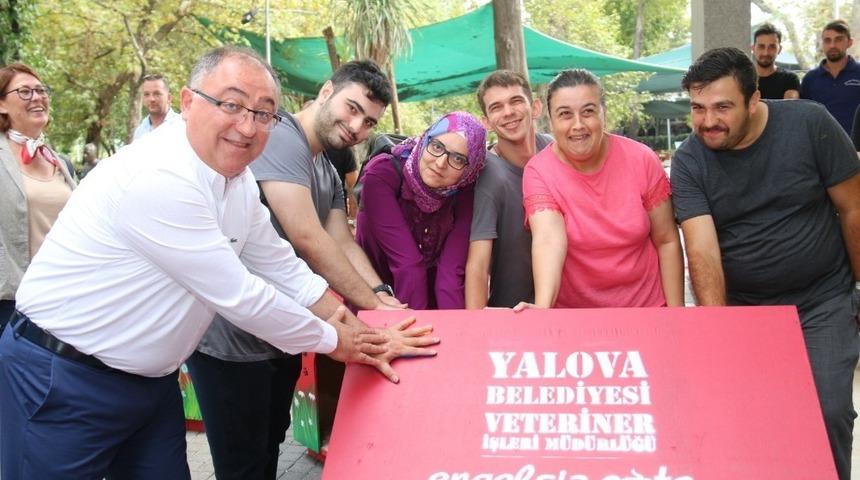 &Ouml;zel &ccedil;ocuklardan "Bir el, bin pati" projesi