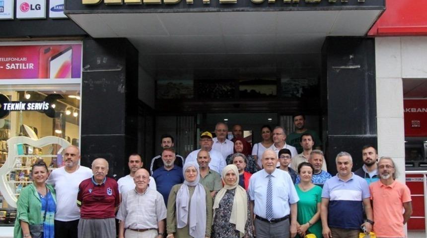 Trabzonlu gazetecilerden Başkan Pekmezci’ye ziyaret