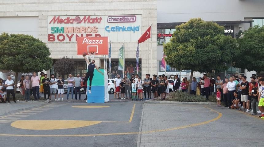 Şanlıurfa Piazza’da Streetball Turnuvası düzenlendi
