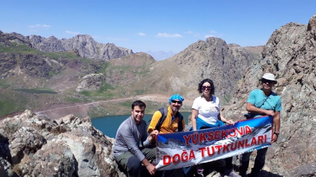 Dağcılardan Sat g&ouml;llerine yoğun ilgi