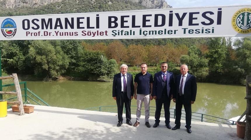 Başkan &Uuml;rek, Osmaneli&rsquo;nde