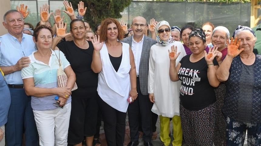 Vali Demirtaş&rsquo;tan Kınalı Eller&rsquo;e ziyaret