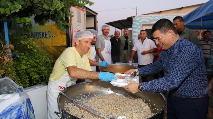 Kepez Belediyesi&rsquo;nden Muharrem iftarı