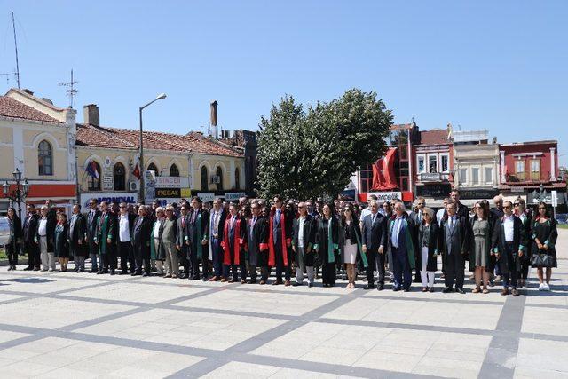 Edirne’de adli yıl açılış töreni