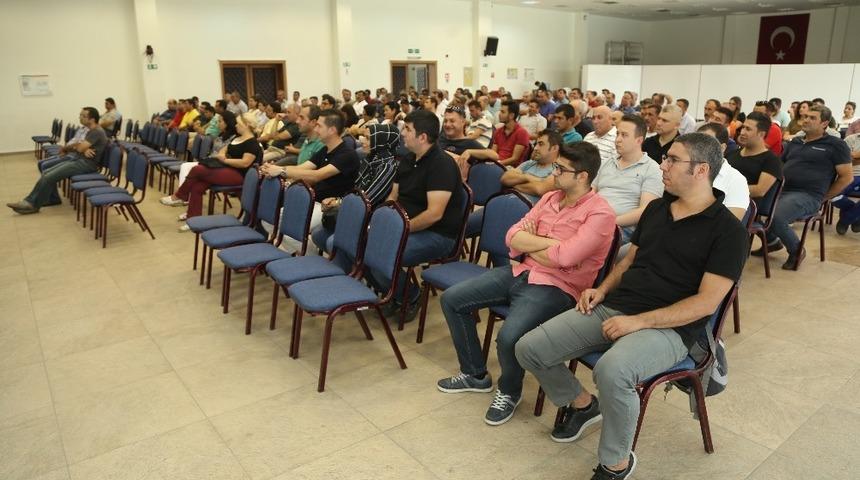 MESKİ&rsquo;den personeline İş Sağlığı ve G&uuml;venliği Eğitimi