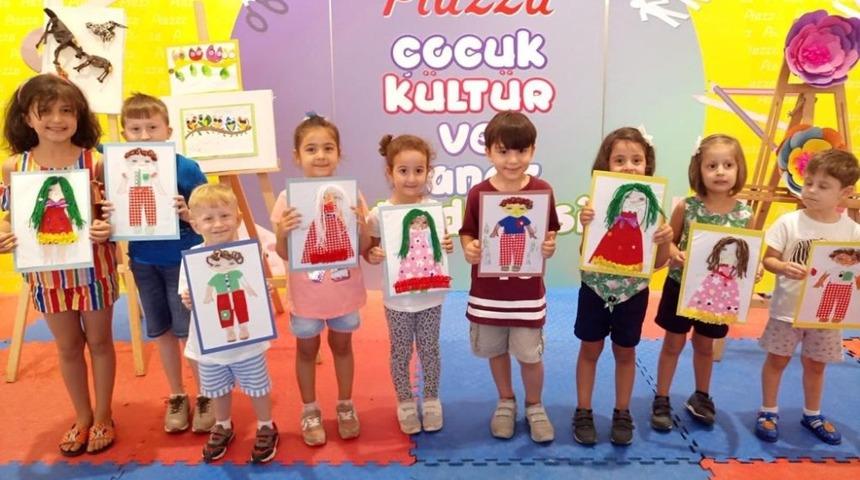 Eğlendiler, öğrendiler, sergilediler