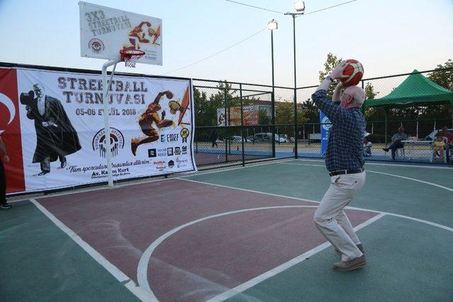 Odunpazarı’ndan 3X3 Streetball Turnuvası