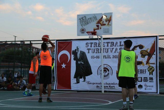 Odunpazarı’ndan 3X3 Streetball Turnuvası