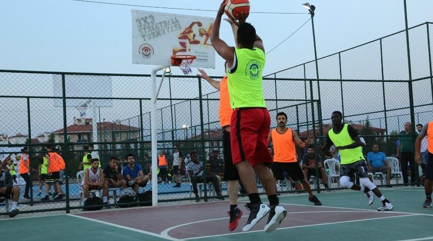 Odunpazarı&rsquo;ndan 3X3 Streetball Turnuvası