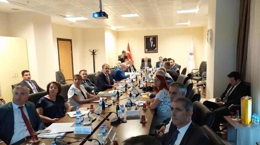 Bakan Yardımcısı Tun&ccedil; başkanlığında  Bing&ouml;l &Uuml;niversitesi PİKOM konuşuldu