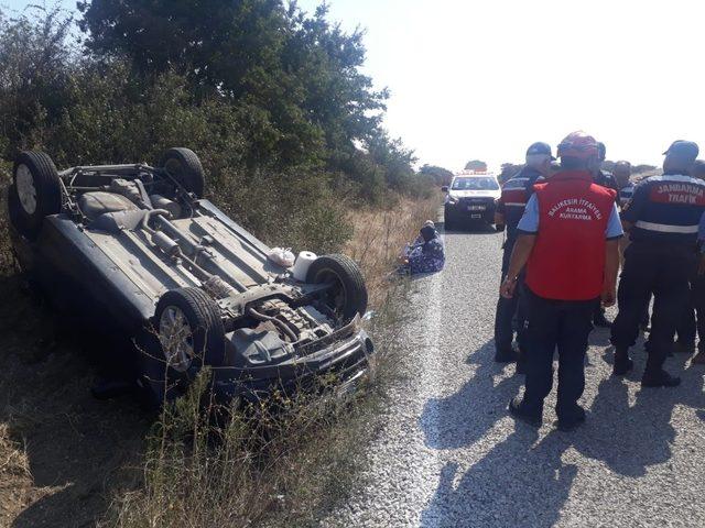 Balıkesir’de kaza: 3 yaralı