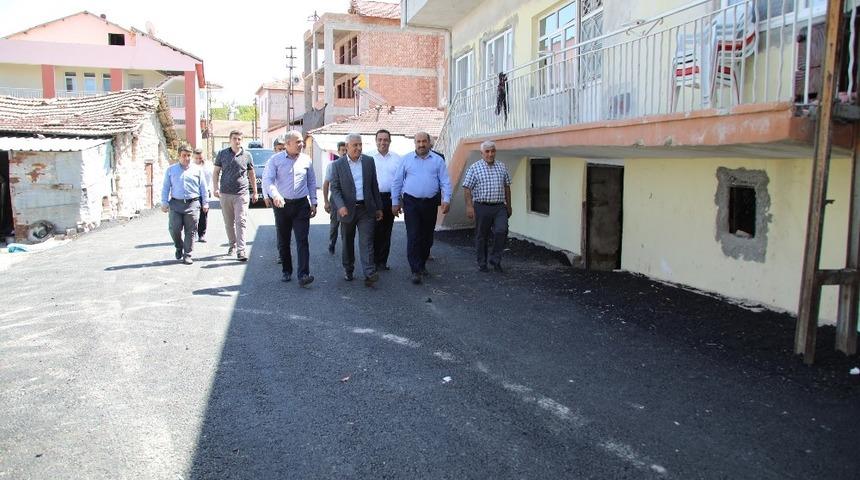 Hanımınçiftliği sıcak asfalta kavuştu