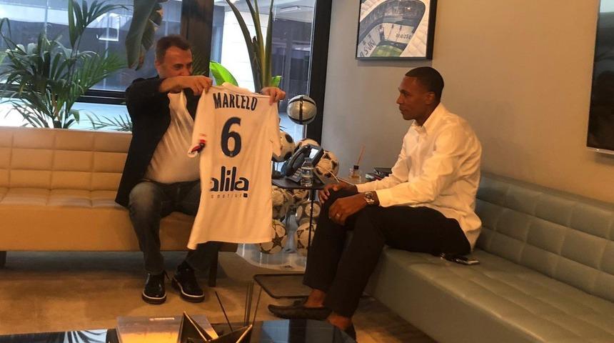 Marcelo Guedes'ten Fikret Orman'a ziyaret