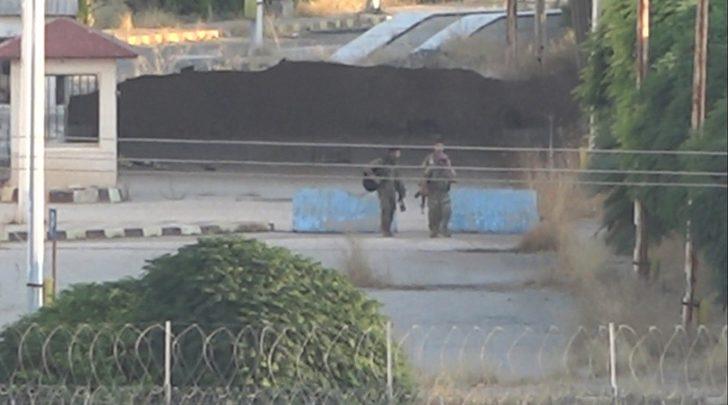 Suriye sınırında YPG'li tertöristler böyle görüntülendi!  G3