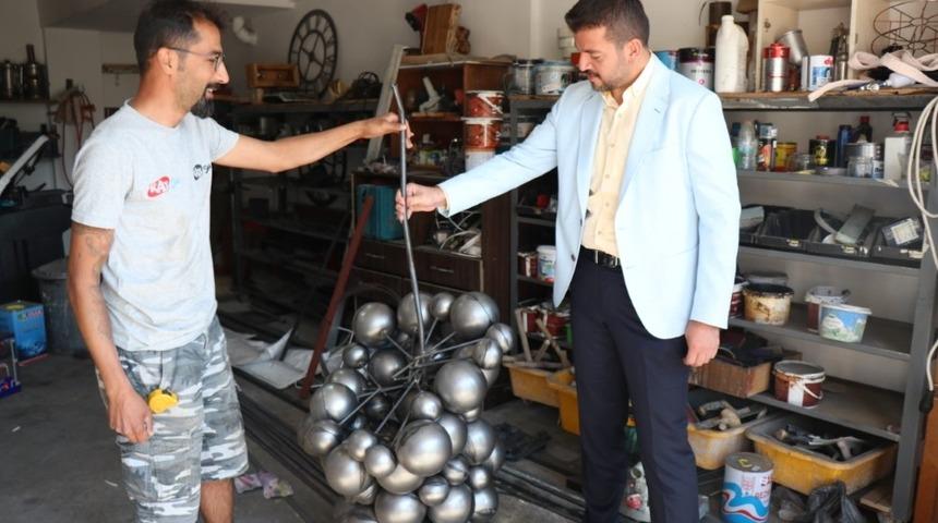 &Uuml;rg&uuml;p&rsquo;te bağ bozumu festival hazırlıkları s&uuml;r&uuml;yor