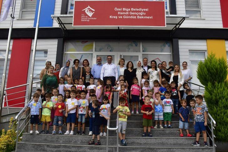 Biga Belediyesinin kreşlerinde ilk gün heyecanı G4