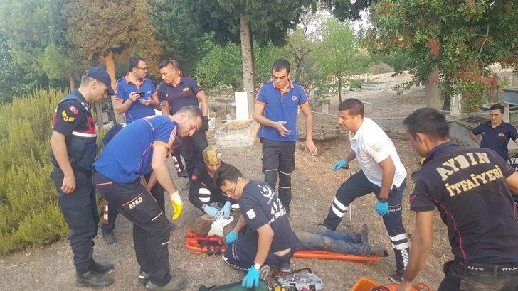 Mezarlıktan yükselen inleme sesleri Aydın'ı ayağa kaldırdı G4