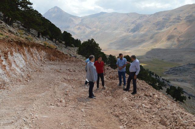 Geçmen Yayla yolunda sona gelindi