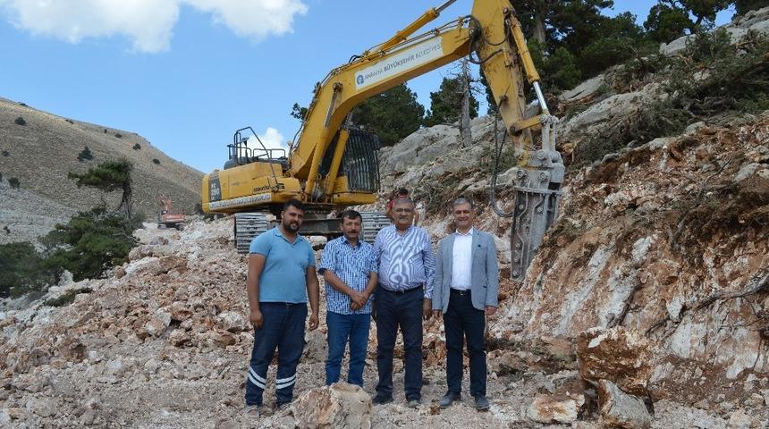 Ge&ccedil;men Yayla yolunda sona gelindi