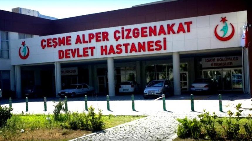 &Ccedil;eşme&rsquo;deki hastaneye "Yangın Uygunluk Raporu"