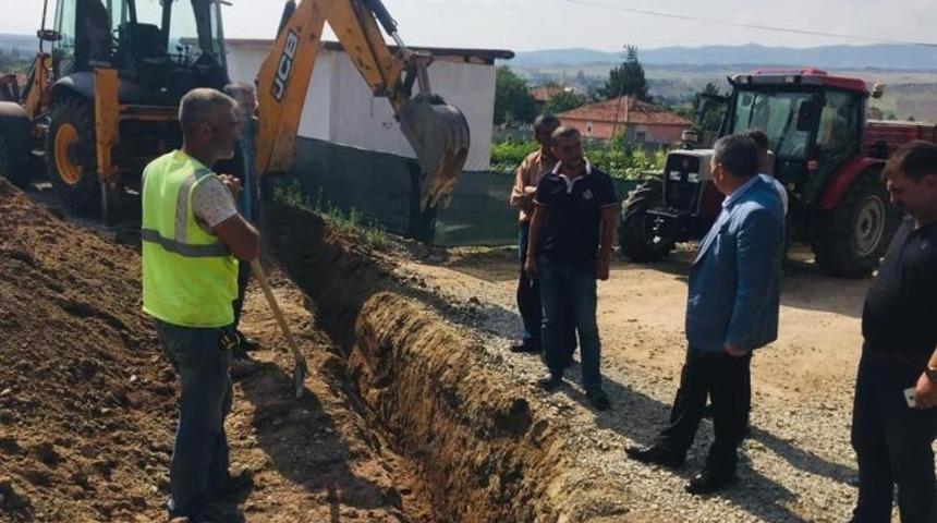 Balışeyh&rsquo;te doğal gaz &ccedil;alışmaları