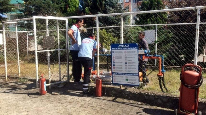 Safranbolu&rsquo;da akaryakıt istasyonları denetlendi