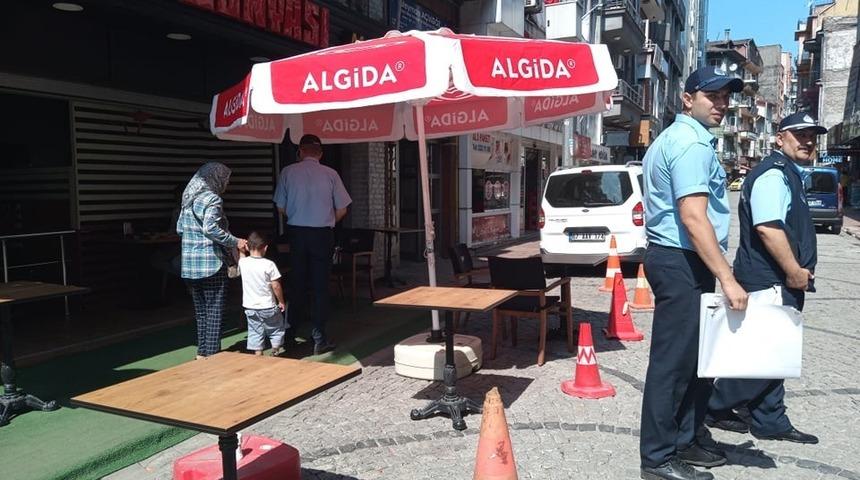 Kafe ve &ccedil;ay ocaklarına sabah baskını