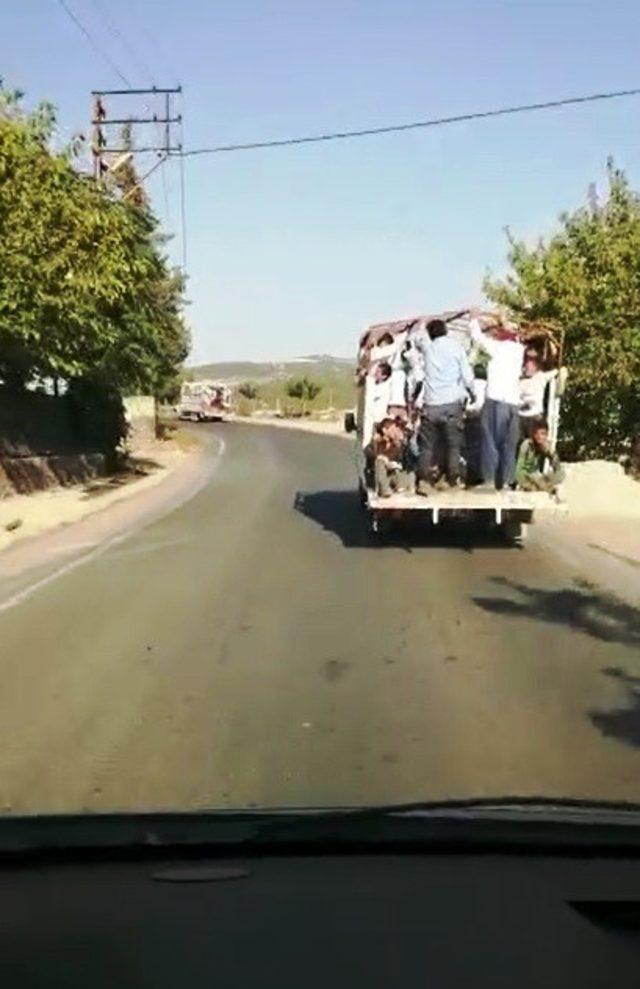 Trafikte kural tanımaz magandalar vatandaş kamerasına yakalandı