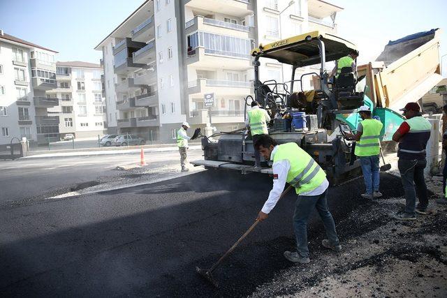 Merkezefendi&rsquo;de 13 mahallede 11 bin ton asfalt &ccedil;alışması yapıldı 2