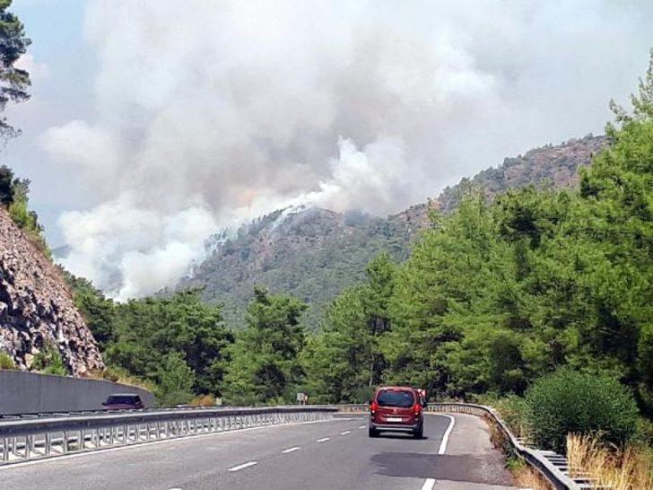 Marmaris'te orman yangını!  G1