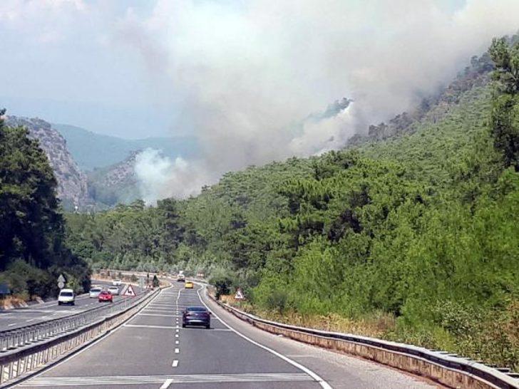 Marmaris'te orman yangını!  G3