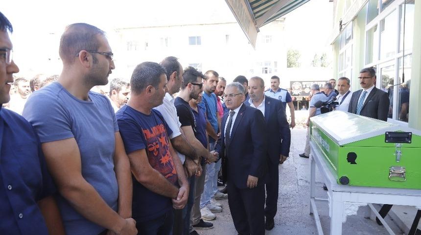 Başkan B&uuml;y&uuml;kkılı&ccedil;&rsquo;dan Acı G&ouml;rev