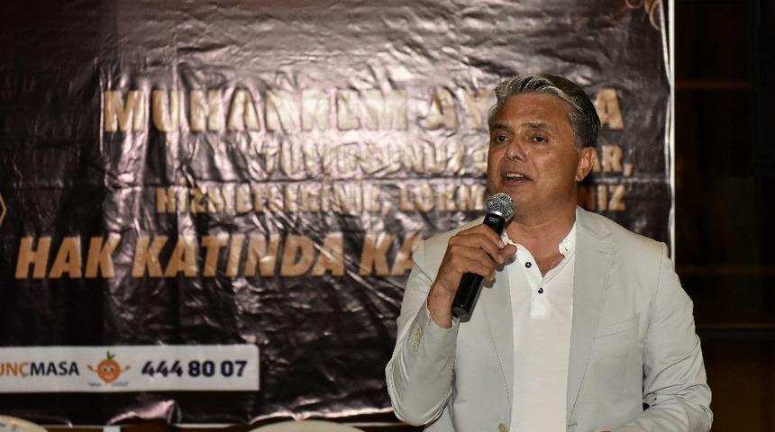 Başkan Uysal: "Dayanışmadan yana tavrımız bitmeyecek"