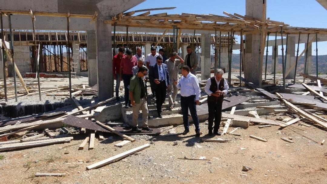 Milletvekili Erol devreye girdi, yarım kalan şehit Fethi Sekin K&uuml;lliyesi tamamlanacak