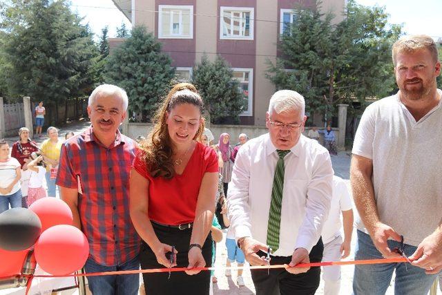 Ergene Belediyesi kursiyeri kendi iş yerini açtı