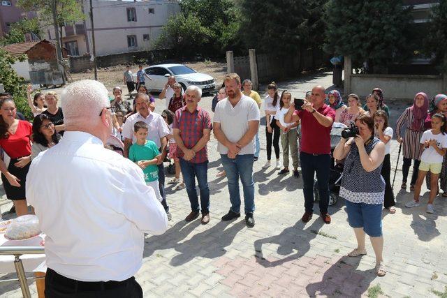 Ergene Belediyesi kursiyeri kendi iş yerini açtı