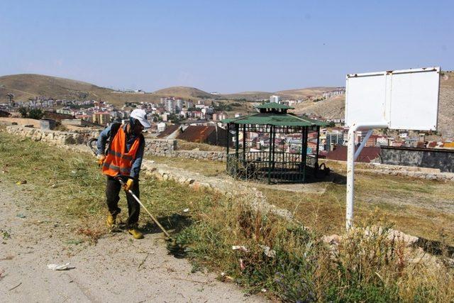 Bayburt Belediyesinden yoğun mesai