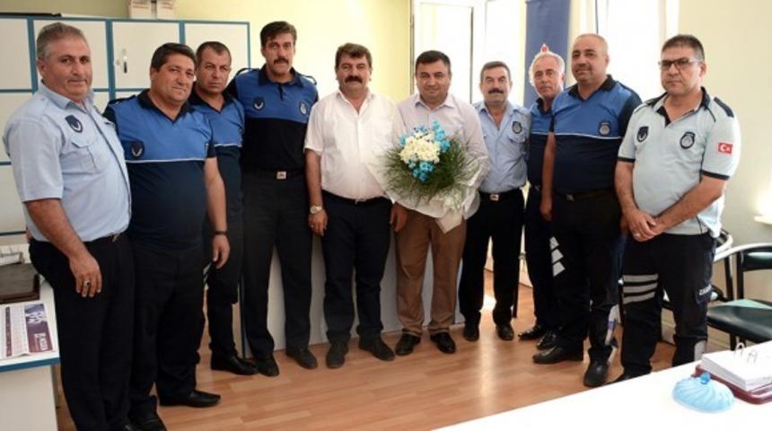 Başkan Sarı&rsquo;dan Zabıta Teşkilatı&rsquo;na ziyaret