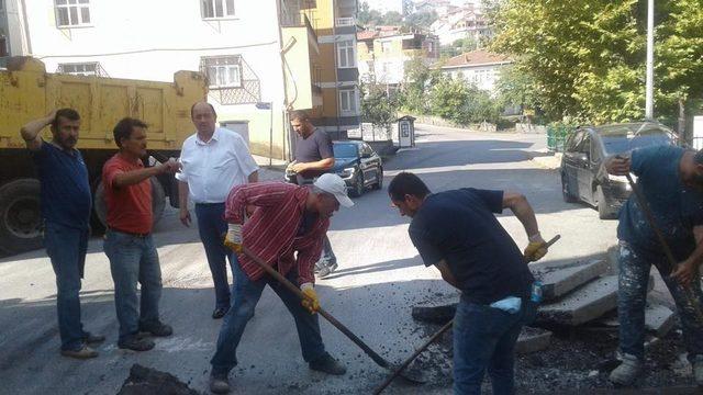 Gülüç Belediyesi selin yaralarını sarıyor