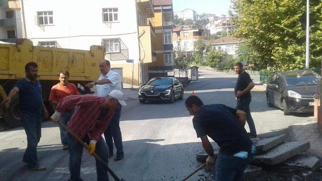 Gülüç Belediyesi selin yaralarını sarıyor