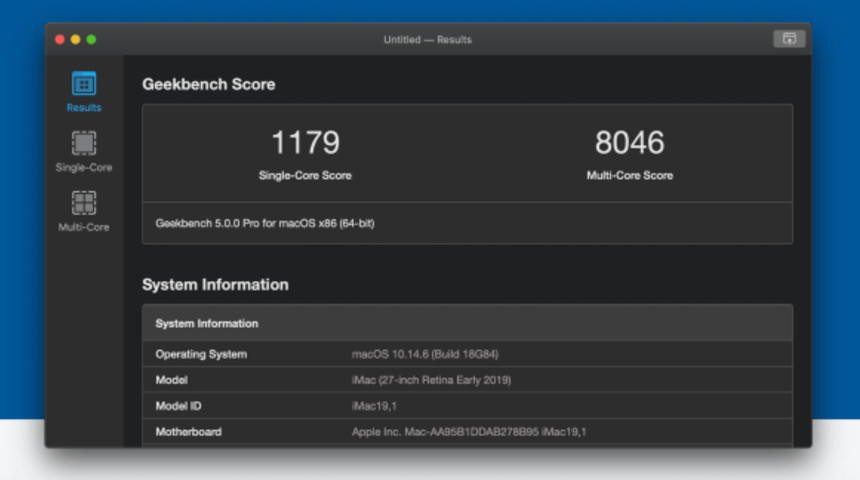 Geekbench yeni sürümü ile karşımıza çıktı