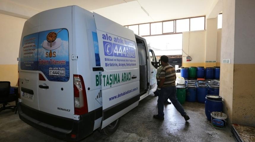 B&uuml;y&uuml;kşehir, evlerden &ldquo;Bitkisel Atık Yağ&rdquo; toplama kampanyası başlattı