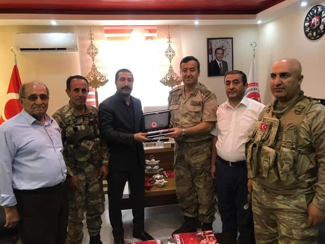 Tuğgeneral &Ouml;zfindan&rsquo;dan veda ziyaretleri