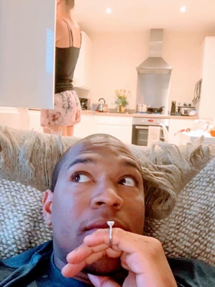 Evlilik teklifinin böylesi: 'Bir anda aklıma geldi!' G1