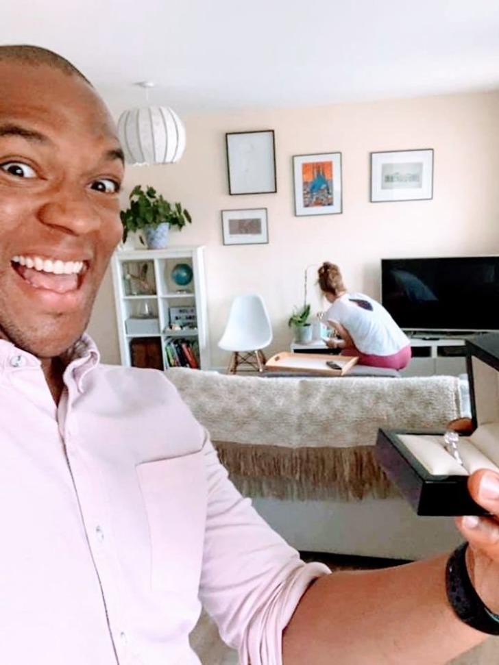 Evlilik teklifinin böylesi: 'Bir anda aklıma geldi!' G4