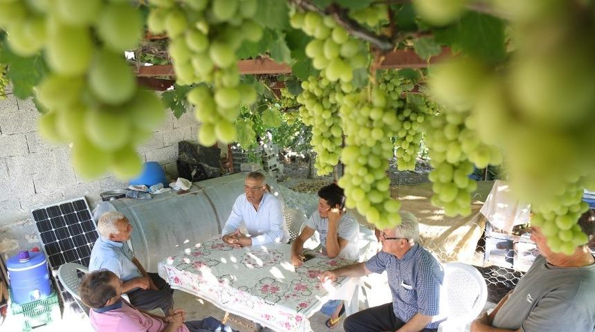 Başkan Tarhan&rsquo;dan en az oy aldığı Tol Mahallesi&rsquo;ne ziyaret