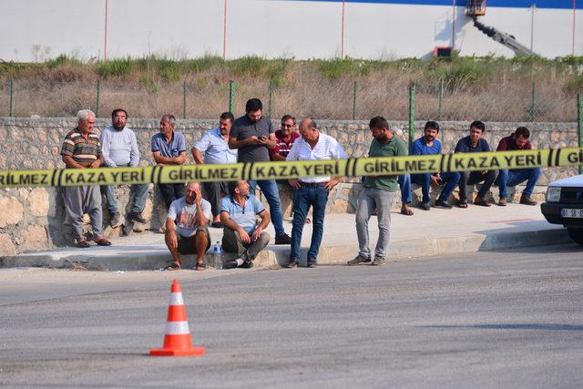 Yeğeni kazada ölen kadın gözyaşlarına boğuldu