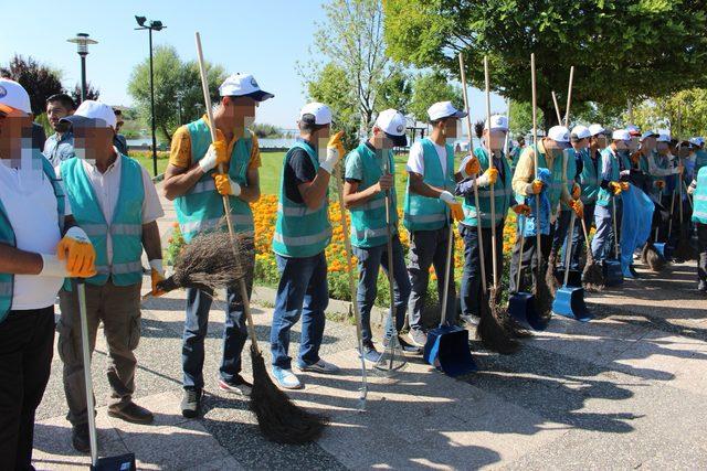 32 bin 500 kilometrekarelik alan hükümlüler tarafından temizlendi